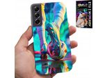 Custodia Per Samsung Galaxy S21 Fe - Giocatori Di Calcio + Vetro