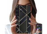Etui Per Samsung Galaxy S22 Ultra - Telaio Oro, Design Elegante + File