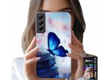 Custodia Per Samsung Galaxy S21 - Farfalla Blu, Farfalla, Disegni Femminili