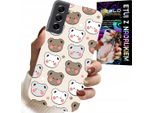 Custodia Per Samsung Galaxy S21 - Disegni Di Orsacchiotti Per Bambini + Vetro