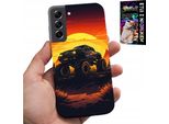 Custodia Per Samsung Galaxy S21 - Monstertruck, Camion, Disegni + Vetro