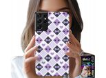 Etui Per Samsung Galaxy S21 Ultra - Cartoncino Fashionable Hearts + File