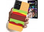 Etui Per Samsung Galaxy S21 Ultra - Case Burger Cheeseburger Case Presente