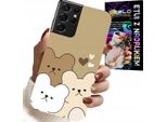 Etui Per Samsung Galaxy S21 Ultra - Teddy Bear, Modelli Di Orsacchiotti Per I Più Piccoli