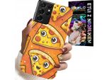 Etui Per Samsung Galaxy S21 Ultra - Caso Pizza Dolce + File