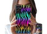 Etui Per Samsung Galaxy S21 Ultra - Custodia A Colori Asstrattivi + Folia
