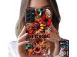 Etui Per Samsung Galaxy S21 Ultra - Lei E' Rara, Domenica, Fiori, Moglie