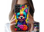 Etui Per Samsung Galaxy S21 Ultra - Design Fiore Cane York Pezzi