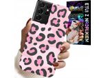 Etui Per Samsung Galaxy S21 Ultra - Pale Pantera Rosa - Design Femminile