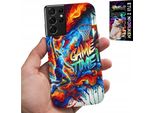 Etui Per Samsung Galaxy S21 Ultra - Basket Nba Game Time, Caso + Foil
