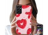 Etui Per Samsung Galaxy S21 Ultra - Femminile, Design Moderno Xoxo Cuore + File