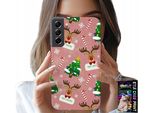 Custodia Per Samsung Galaxy S21 Fe - Renna Natalizia Albero Di Natale Disegni Di Canna
