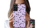 Etui Per Samsung Galaxy S21 Ultra - Design Moderno Cuori Coccoli Cartone