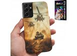 Etui Per Samsung Galaxy S21 Ultra - Caso Militare Per Elicottero Militare