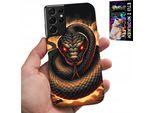 Etui Per Samsung Galaxy S21 Ultra - Squirrel, Snakes Woman Wrap Case + File