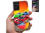 Etui Per Samsung Galaxy S21 Ultra - Per Bambini, Gara Auto + Foil