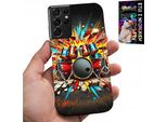 Etui Per Samsung Galaxy S21 Ultra - Rock Percussione Rock & Roll + Foil