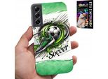 Custodia Per Samsung Galaxy S22 Plus - Calcio, Custodia Calcio + Vetro