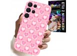 Etui Per Samsung Galaxy S22 Ultra - Caso Cuore Blu + File