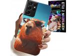 Etui Per Samsung Galaxy S21 Ultra - Dolce Capibara, Capibara Case + Folia