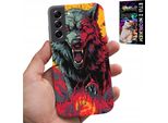 Custodia Per Samsung Galaxy S22 Plus - Wolf Wolf Pack Super Patterns + Vetro