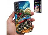Custodia Per Samsung Galaxy S22 -Dinosauro In Monstertruck Disegni Per Bambini
