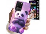 Etui Per Samsung Galaxy S20 Ultra - Decorazioni Per Bambini Dolce Panda + File