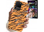 Etui Per Samsung Galaxy S20 Ultra - Tiger Passage Cover + File