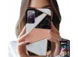 Custodia Per Samsung Galaxy S20 Lite - Elegante Design Alla Moda Custodia + Vetro