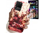 Etui Per Samsung Galaxy S20 Ultra - Orsacchiotti, Ti Amo, Cuori Tantissimi Disegni Di Custodia