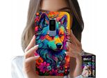 Custodia Per Samsung Galaxy S9 Plus - Disegni Colorati, Custodia Swora Wolf Pack