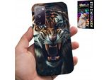 Custodia Per Samsung Galaxy S20 Lite - Tigre, Leone, Safari, Animali, Disegni Sulla Schiena