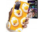Custodia Per Samsung Galaxy S20 Fe - Custodia Per Uovo Dolce Sorridente + Pellicola