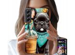 Custodia Per Samsung Galaxy S21 - Bulldog Coffi Love, Girasoli, Custodia Psi