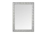 Mo.Wa Specchio Specchio Da Parete Moderno Argento Rettangolare 69X49 Cm Cornice In Legno Classico Camera Da Letto Corridoio Poltrona Specchio Guardaroba Specchio Medicazione Specchio Soggiorno