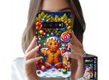 Custodia Per Samsung Galaxy S10 Plus - Pan Di Zenzero, Disegni Natalizi Caramellati + Lamina