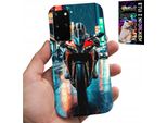 Custodia Per Samsung Galaxy S20 Plus - Moto, Disegni Di Monocicli Di Moto + Pellicola