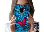 Custodia Per Samsung Galaxy S9 Plus - Farfalla Blu, Farfalla, Disegni Femminili