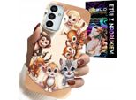 Custodia Per Samsung Galaxy M23 - Zaino Per Bambini In Caso Di Animali Della Foresta