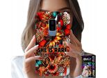 Custodia Per Samsung Galaxy S9 Plus - Lei È Rara, Girasoli, Fiori, Farfalle