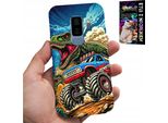 Custodia Per Samsung Galaxy S9 Plus -Dinosauro In Monstertruck Disegni Per Bambini