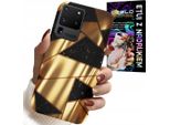 Etui Per Samsung Galaxy S20 Ultra - Design Elegante Oro + File Idro