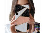 Custodia Per Samsung Galaxy M55 5G - Elegante Design Alla Moda + Vetro