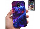 Custodia Per Samsung Galaxy J5 2017 - Serpente Cobra Serpente A Sonagli Custodia Rettile + Pellicola