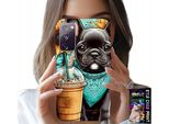 Custodia Per Samsung Galaxy S20 Lite - Bulldog Coffi Love, Girasoli, Custodia Psi