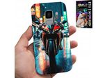 Custodia Per Samsung Galaxy S9 - Moto, Disegni Di Monocicli + Pellicola