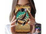 Custodia Per Samsung Galaxy S8 - Segno Zodiacale Scorpio Astronomia + Lamina