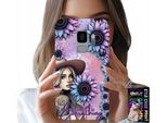 Custodia Per Samsung Galaxy S9 - Donna Con Girasoli, Design Femminile