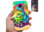 Custodia Per Samsung Galaxy S9 - Dinosauro In Un Camion Per Bambini