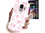 Custodia Per Samsung Galaxy S9 - Custodia Con Nastri Rosa E Disegni Di Moda